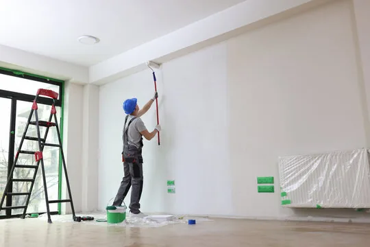 Commercial interior repaint in Burbank
