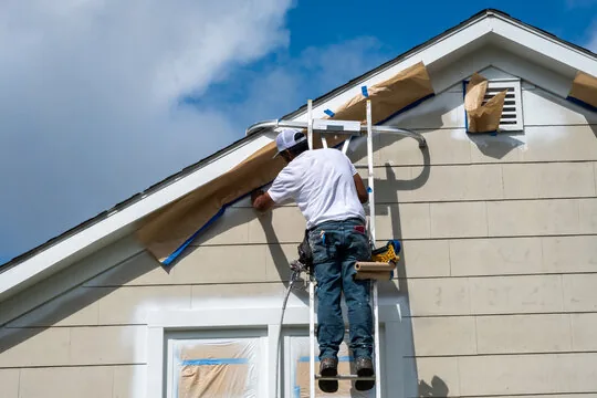 Exterior masking and prep